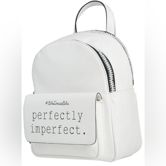 TOSCA BLU Backpack PU Leather \'PERFECTLY IMPERFECT\' Zipped NWT main image 9